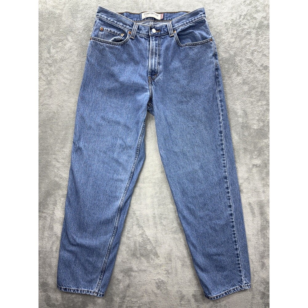 Levi's 560 Comfort Fit Jeans Men 33x32 Blue Denim Tapered High Rise Medium Wash